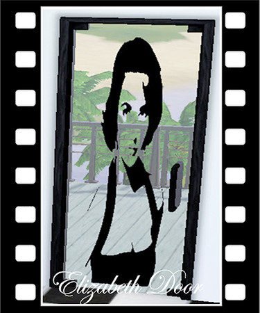 Sims 3 — HOLLYWOOD DOOR  ELIZABETH by abuk0 — HOLLYWOOD DOOR ELIZABETH by abuk0