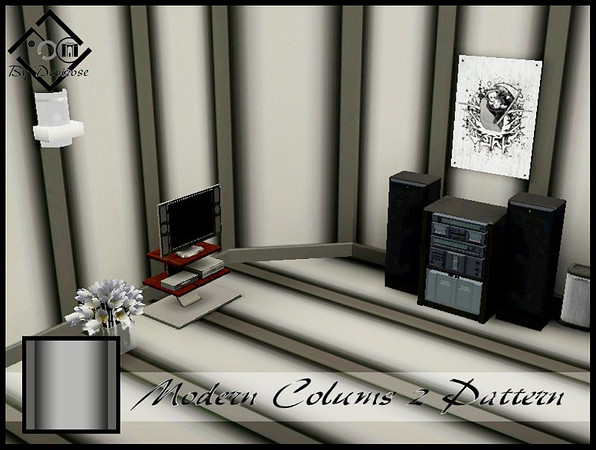 Sims 3 — Modern Colums 2 by Devirose — by Devirose TSRSA