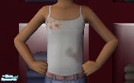 Sims 2 — Kid\'s White Stained Tank by siennacreations2 — A white stained singlet for your dirty little girl simmies.