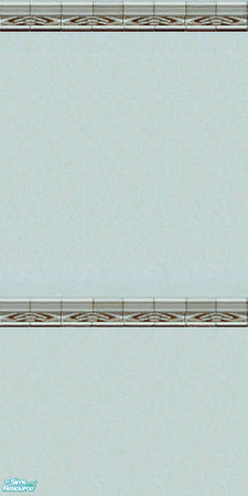 Sims 2 — Mosaic Glass Tiles for Walls & Fulls Collection II Complete  - Parasol Borderwall By Simpleton by