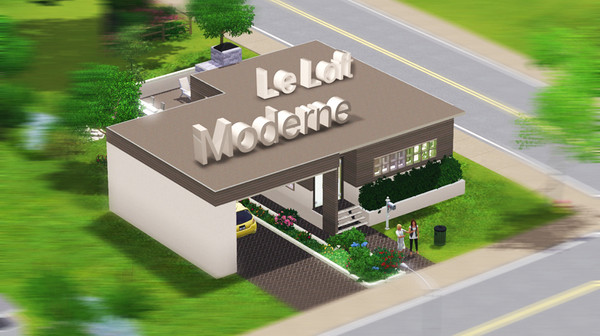 Sims 3 —  by DH4S — Le loft moderne is a modern home decorated with tastes, enjoy !