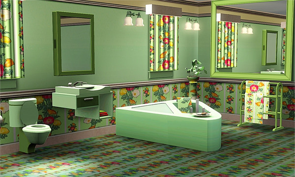 Sims 3 — marcorse_cal poppy pattern by marcorse — A pretty collection of california poppy flowers in a vertical pattern