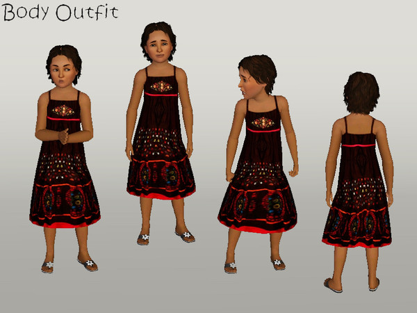 Sims 3 — punie_fcbody_057 by punie — Not recolorable.