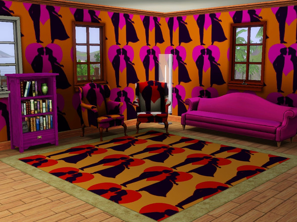 Sims 3 — Romantic Sunset by allison731 — By allison731 www.thesimsresource.com Romantic pattern.Enjoy.