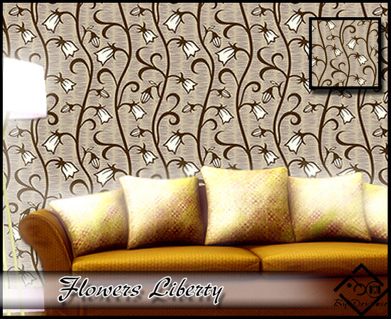 Sims 3 — Flowers Liberty by Devirose — by Devirose TSRA