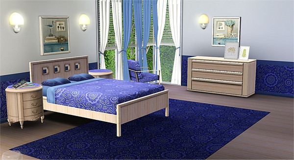 Sims 3 — marcorse_lino cut 1 by marcorse — An embossed linocut pattern with a distinct floral style and in a beatiful