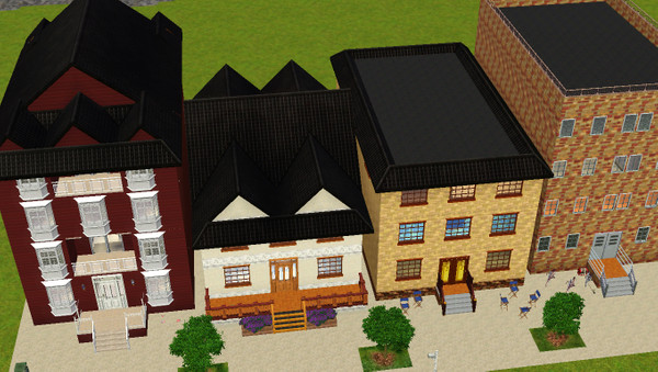 Sims 3 — 4 HOUSES by tracya450 — 2BDRM 1 BA For Rent....Nice size rooms foryour sim. This apartment is good for the sim