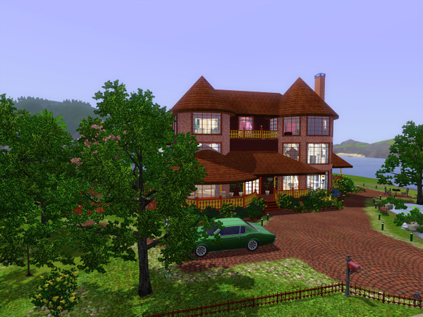 Sims 3 — Alexx by Ayafox — Alexx is a 3 bedroom 2 1/2 bathroom home, with lots of out door space. Made for my good friend