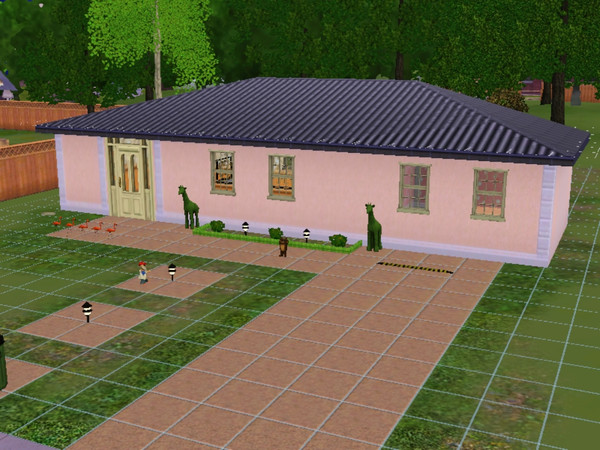 Sims 3 — Fabulous - 1br, 1ba by TigerLiyene2 — This affordable home is proud of its simplicity. Very beautiful starter