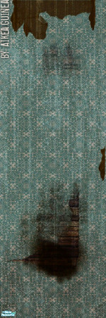 Sims 2 — 1959 - Distressed Wall 4 by aikea_guinea — Will be found under \'wallpaper.\'<p> Mac users, please