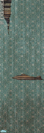 Sims 2 — 1959 - Distressed Wall 2 by aikea_guinea — Will be found under \'wallpaper.\'<p> Mac users, please