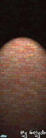 Sims 2 — Rococo - Pre-lit Club Walls - Chicago by gelydh — Will be found under \'brick\'.