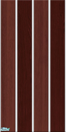 Sims 2 — Studio K Wood 12 - Dutch Chocolate by StudioKhagerks — 