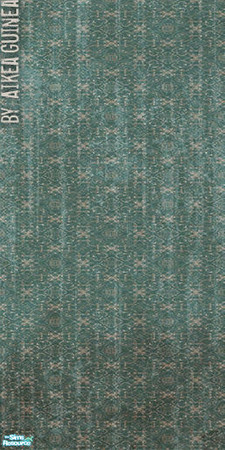 Sims 2 — 1959 - Distressed Wall Base - MAC COMPATIBLE VERSION by aikea_guinea — Will be found under