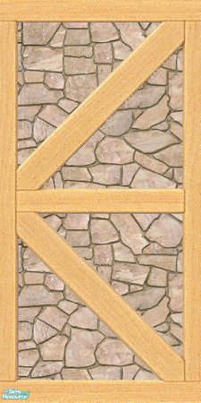 Sims 2 — D2DRiverbed Wall 06 by D2Diamond — ...