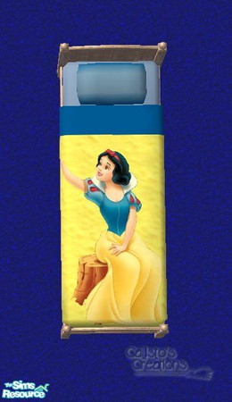Sims 2 — Calli\'s Disney Princess bedding - large - Snow White by Callisto149 — More Disney Princess bedding to match my