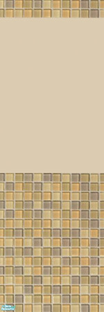Sims 2 — Natural Tiles - Wildflowers Tile Wall by panda_bears1 — Enjoy, see entire set for matching floor.
