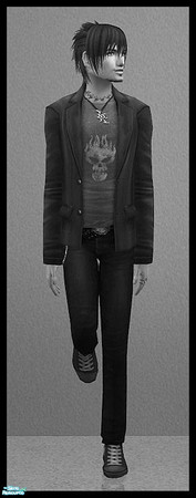 Sims 2 — The Rocker - Mesh Male by Elena. — 