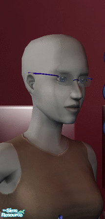Sims 2 — BlueGlasses by shiva_jmr — I just made these for fun I needed them for a special sim.