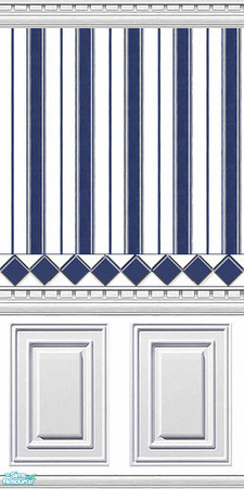 Sims 2 — Diamonds & Stripes by Halfcreek — created by Halfcreek