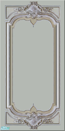 Sims 2 — Royal Paneling_Gray by Halfcreek — created by Halfcreek
