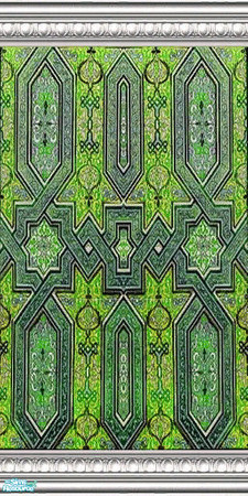 Sims 2 — Moroccan Bath - 17 by kibanahnah — From a set of 24 mosaic walls in vibrant colors, to give any Modern room a