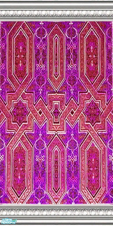 Sims 2 — Moroccan Bath - 16 by kibanahnah — From a set of 24 mosaic walls in vibrant colors, to give any Modern room a