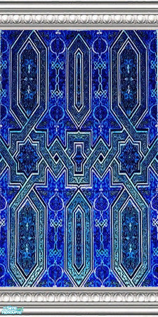 Sims 2 — Moroccan Bath - 15 by kibanahnah — From a set of 24 mosaic walls in vibrant colors, to give any Modern room a