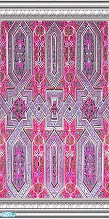 Sims 2 — Moroccan Bath - 9 by kibanahnah — From a set of 24 mosaic walls in vibrant colors, to give any Modern room a