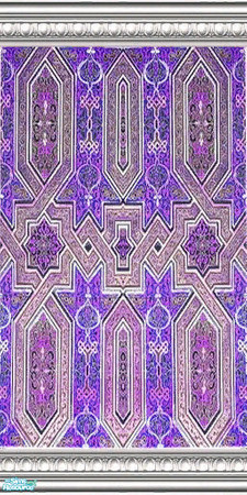 Sims 2 — Moroccan Bath - 6 by kibanahnah — From a set of 24 mosaic walls in vibrant colors, to give any Modern room a