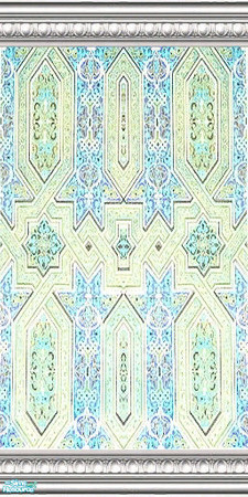 Sims 2 — Moroccan Bath - 4 by kibanahnah — From a set of 24 mosaic walls in vibrant colors, to give any Modern room a