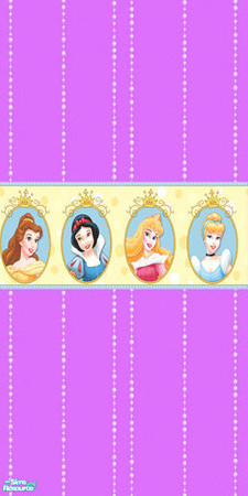 Sims 2 — Princess Walls - Princess7 by NenaAngelita91a — 