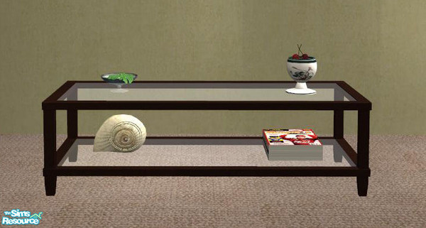 Sims 2 — PB a Man\'s Living - Coffeetable 2tl by ShinoKCR — 