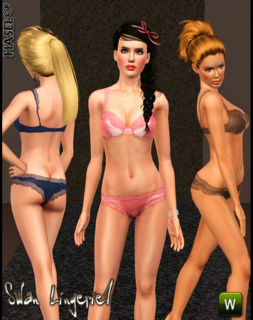 Sims 3 — Hasel Set 35_1 by hasel — Hasel Set 35_1 hasel@tsr 4 recolorable palettes.. 3 different styles.. Enjoy..