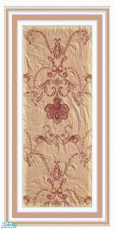 Sims 2 — Paneled wall 1 by irishdixiegirl — decorative paneled wall