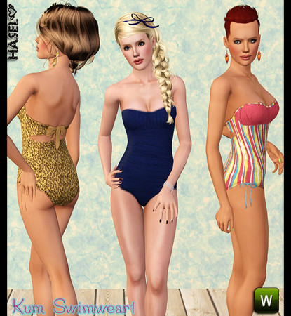 Sims 3 — Hasel Set 36_1 by hasel — Hasel Set 36_1 hasel@tsr.. 3 recolorable palettes.. 3 different styles.. Enjoy..