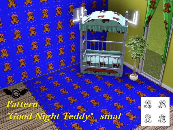 Sims 3 — Pattern_Good Night Teddy smal by engelchen1202 — Pattern_Good Night Teddy smal