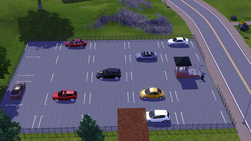 The Sims Resource Parking Lot
