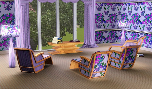 Sims 3 — marcorse_over and under pattern by marcorse — Another in my big and bold pattern collection - stylised