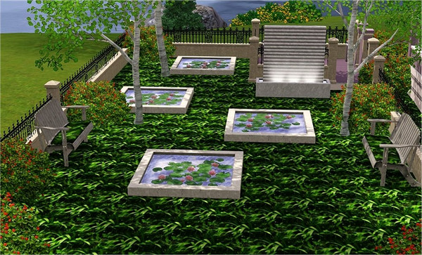 Sims 3 — marcorse_plants 'n' grass by marcorse — A fill-in-a-space pattern for you, featuring agapanthus leaves and some
