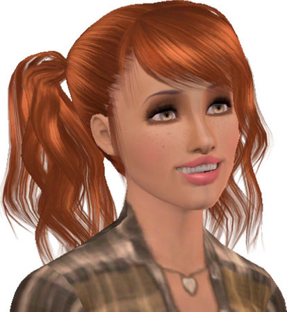 Sims 3 — Riley Terrell by beckasweird2 — Female sim, young adult.
