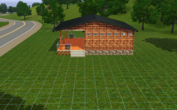 Sims 3 — Cabana by FlippingCrazy2 — Small and cheap starter home for sim