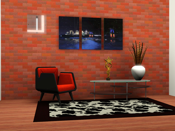 Sims 3 — In-game Landscapes, Triptych collection by spladoum — Landscapes of SimNation's waterways! Seven variations: