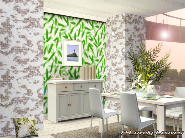 Sims 3 — P-Lovely Leaves by TSR Archive — By Pralinesims under: Theme