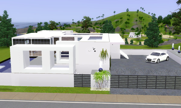 Sims 3 — Haligh by runtee5 — A fully furnished, one bedroom home with beautiful cliff side views.