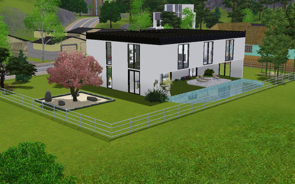 Sims 3 — Just a House by Schnucki932 — Obviously just a house. With 1 bathroom 1 bedroom 1 kitchen 1 dining room and 1