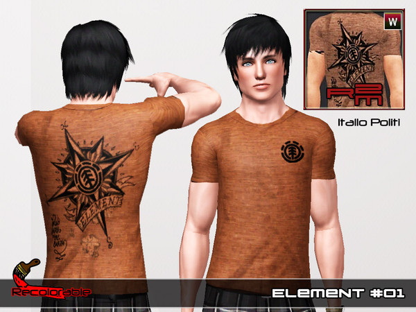 Sims 3 — R2M Element #01 by rmm1182sims3 — ===================================================== Model: Itallo Politi