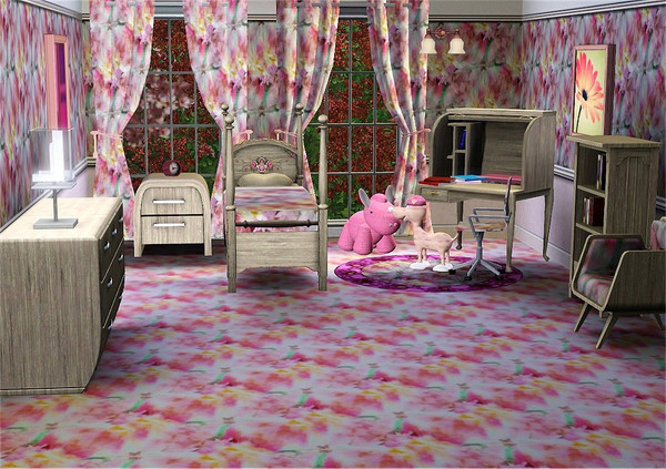 Sims 3 — marcorse_pot pourri pattern by marcorse — Like a well matured pot pourri, the petal shapes in this pattern are a