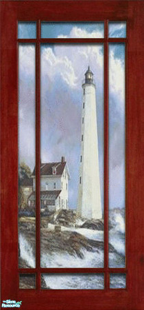 Sims 2 — MRC Wall 360 by MidnightRose — Custom Paneling with painting Created by Midnight Rose Please do not clone