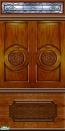 Sims 2 — MRC Wall 357 by MidnightRose — Custom Paneling with beveled glass Created by Midnight Rose Please do not clone